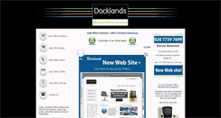 Desktop Screenshot of docklandsrecycledfurniture.co.uk